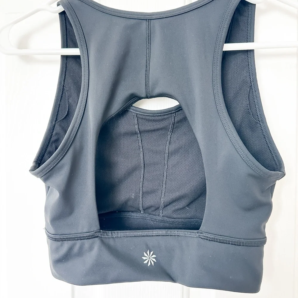 Athleta Women’s Black Athletic Sports Bra - Size Small